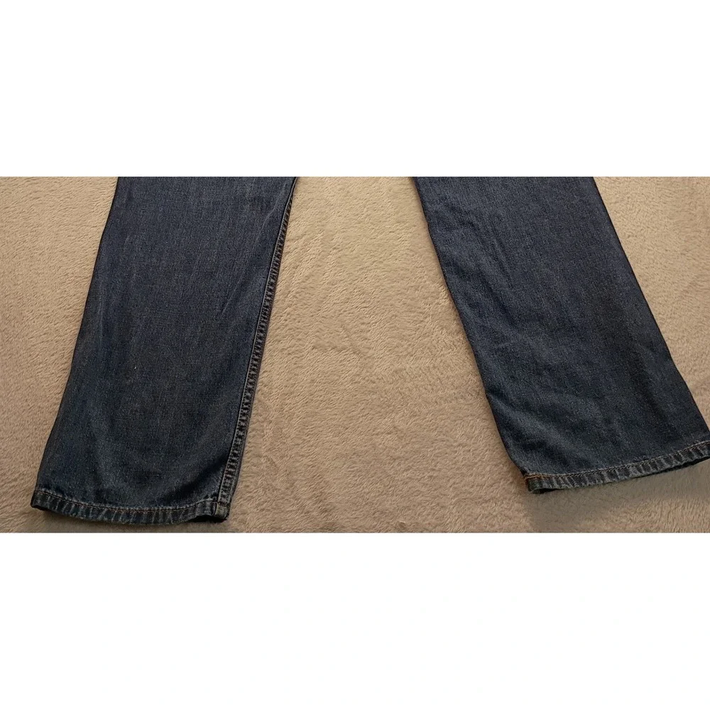 Levis 514 Straight Fit Men's Blue Denim Jeans 36x30 Medium Wash Casual Wear